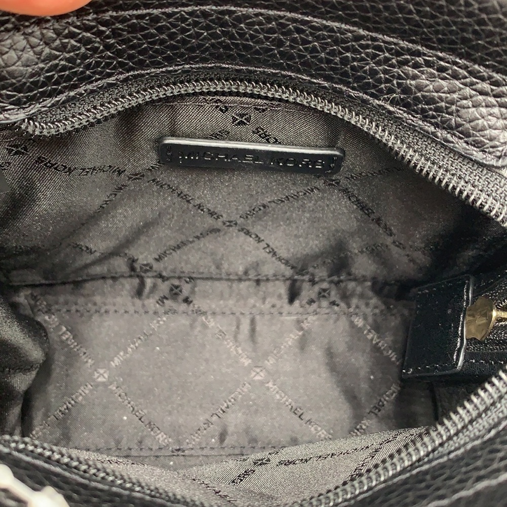 MICHAEL KORS Mirella Extra-Small Shopper XBody Crossbody Bag NWT Black color - Picture 11 of 14